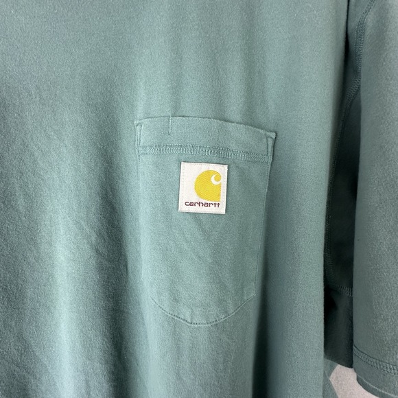 Men's Carhartt Loose Fit Heavyweight Short Sleeve Pocket T-Shirt. 3XL - Picture 2 of 6